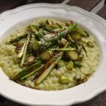 recette de risotto vert aux asperges vertes