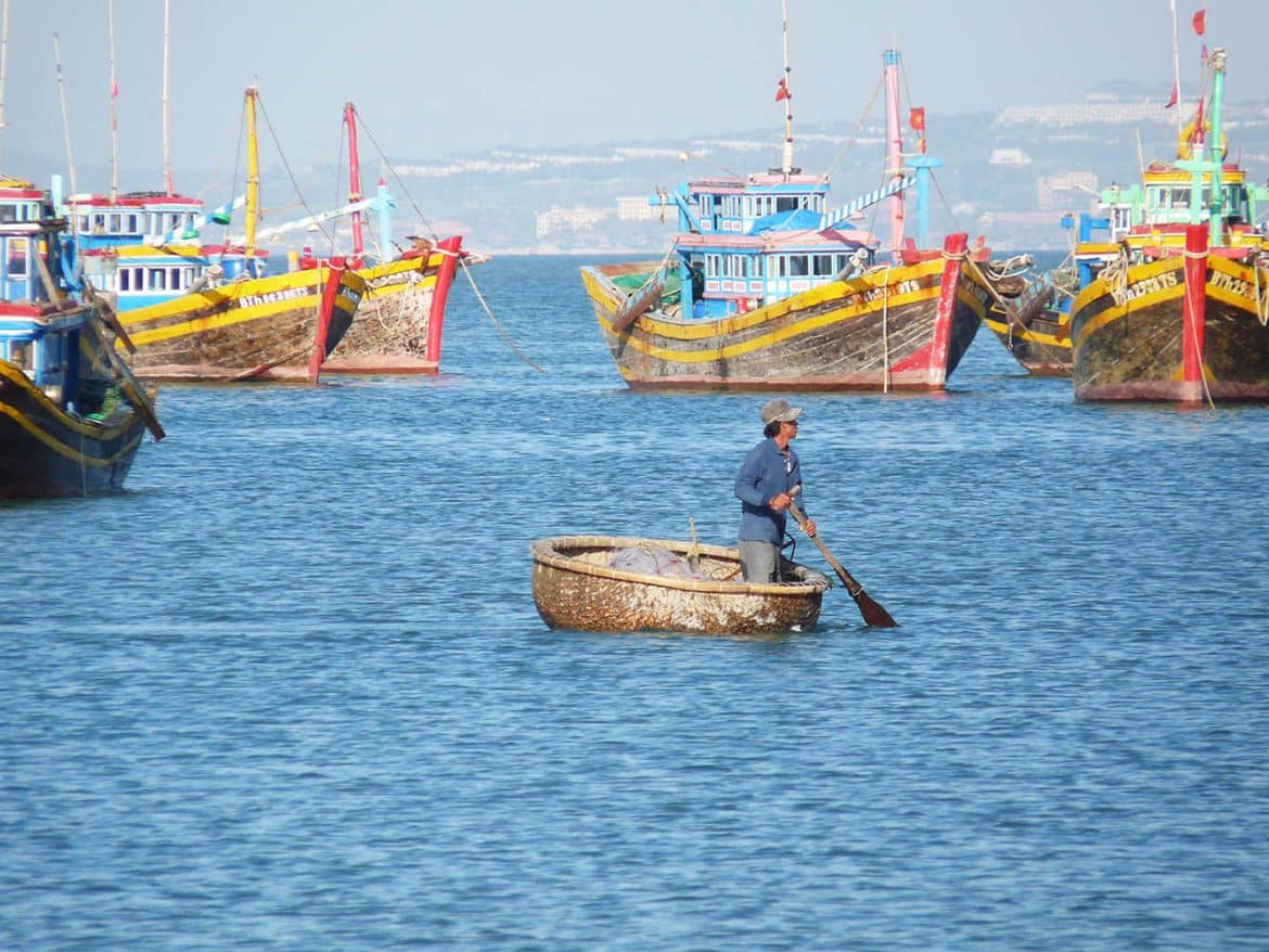 Barque au Vietnam