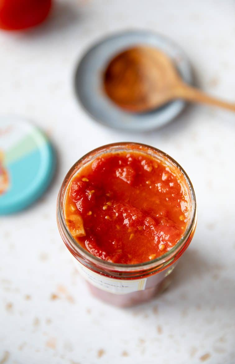 La recette facile de conserve de sauce tomate maison
