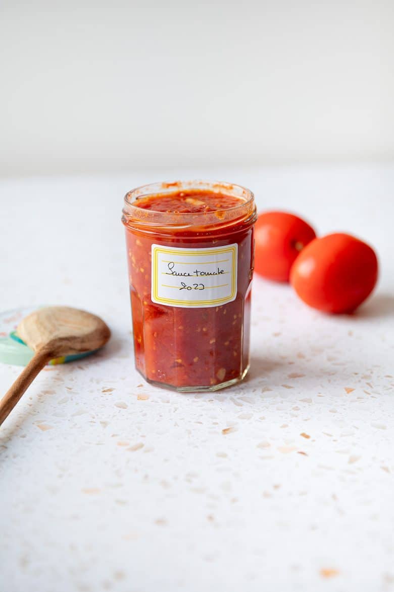 La sauce tomate en conserve maison facile, la recette