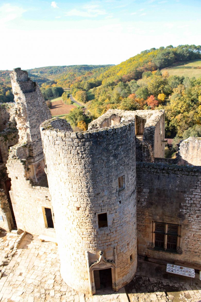 Le château de Bonaguil en Lot-et-Garonne