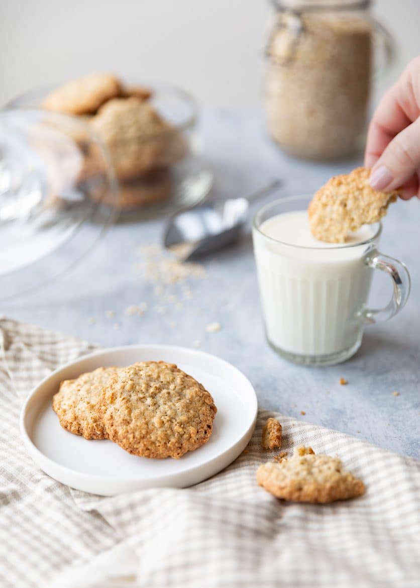 La recette facile des cookies aux flocons d'avoine, une recette saine et gourmande