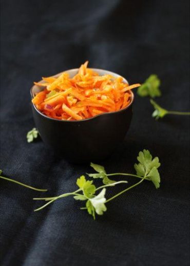 carottes râpées au cumin