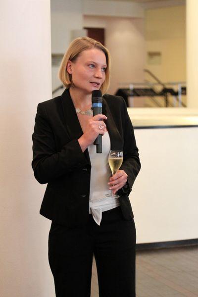 Floriane Eznack Œnologue de la maison Jacquart visite de la maison de Champagne Jacquart 