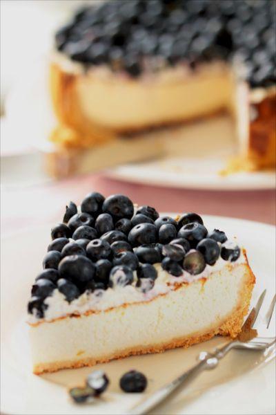 cheesecake aux myrtilles recette