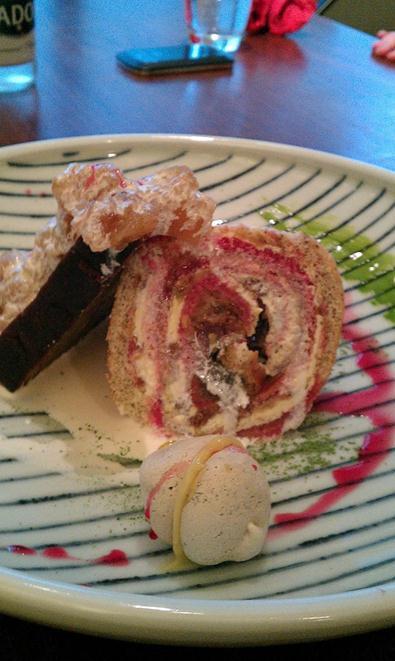 Le dessert Kaizeki de Hissa Takeuchi Le Restaurant Japonais de Kaiseki artistique
