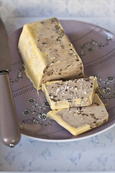 Foie gras au grué de cacao ©panierdesaison