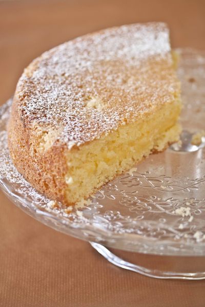 victoria sponge cake lemon curd recette