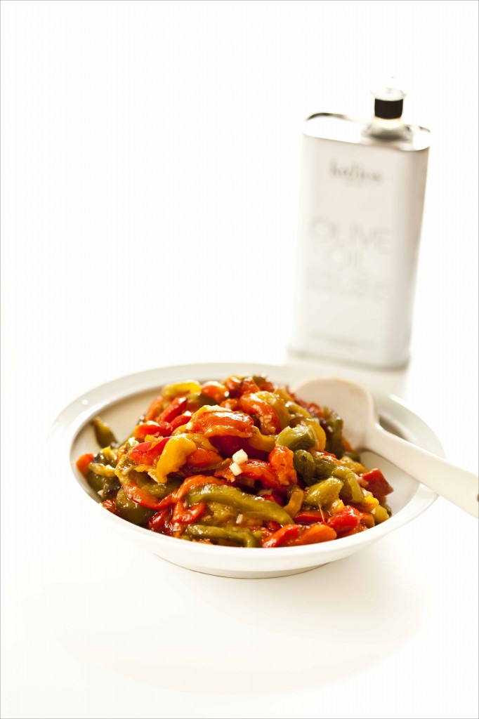 Salade de poivrons à l'ail et à l'huile d'olive 12