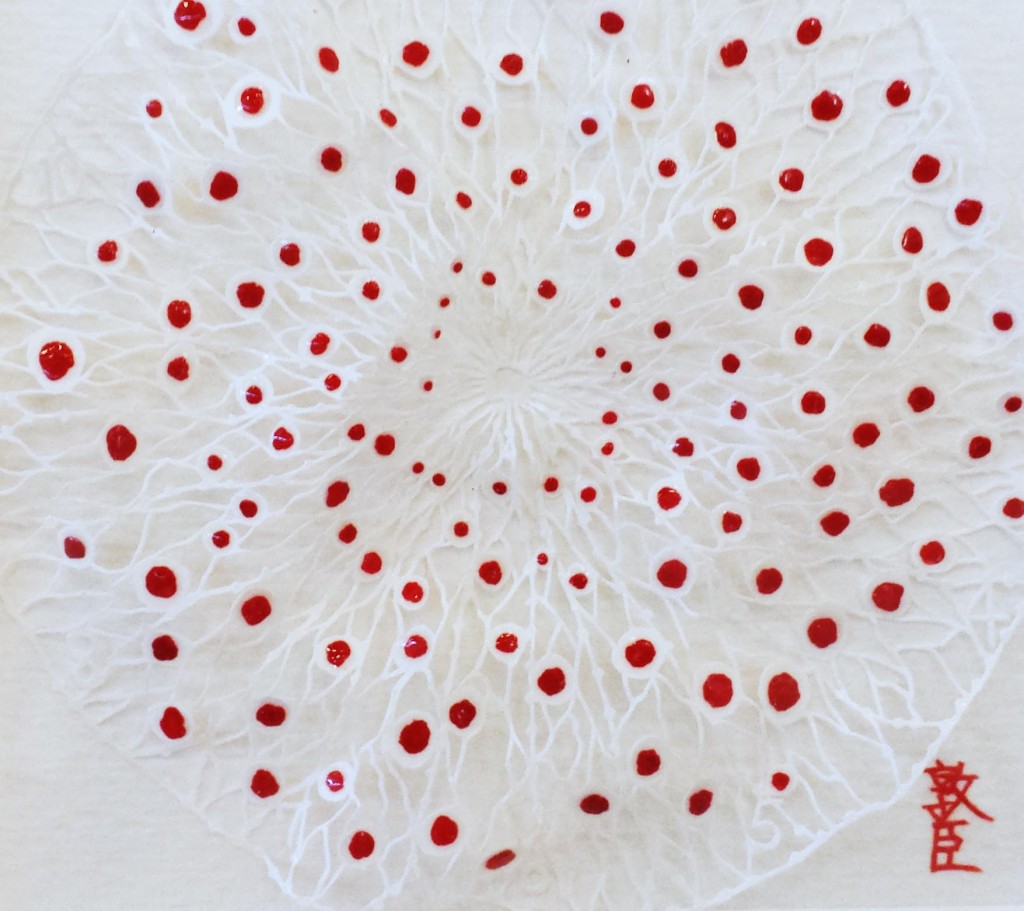 Japan Expo Champignons de dentelles de papier de Atsuomi