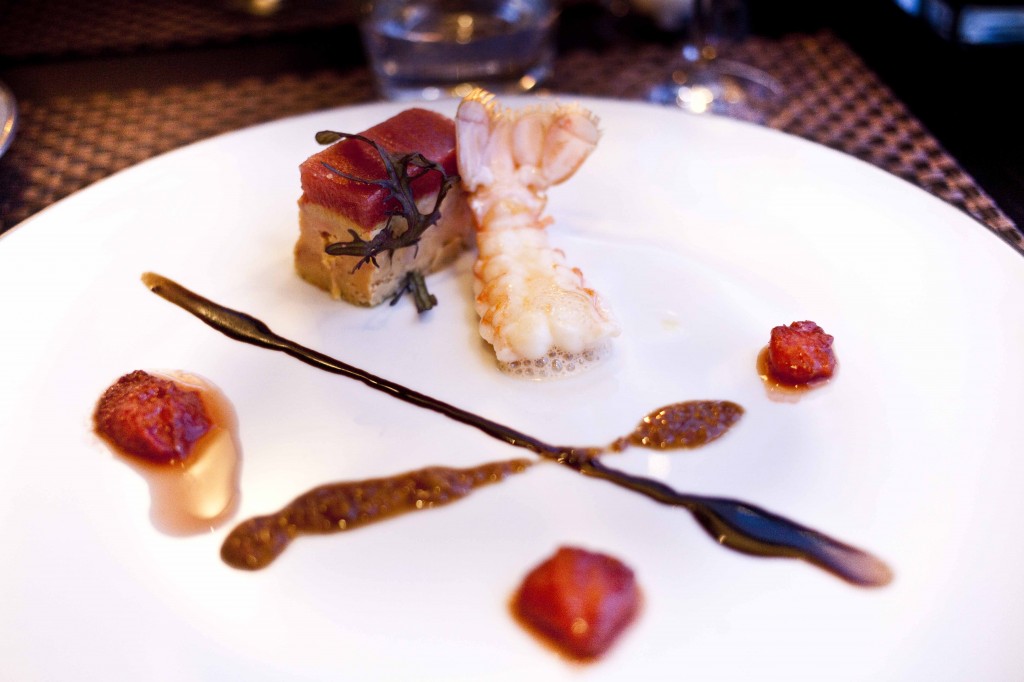 Dolce Chantilly Dorian Wicart Pressé de foie gras et langoustine