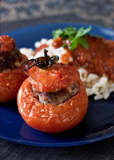 Tomates farcies à la viande recette facile de plat complet