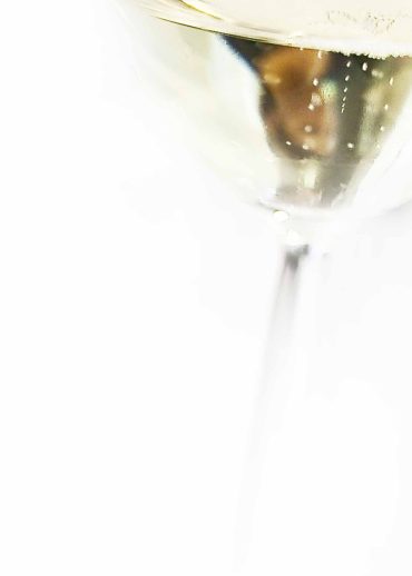 verre de champagne Devaux, gros plan sur les bulles