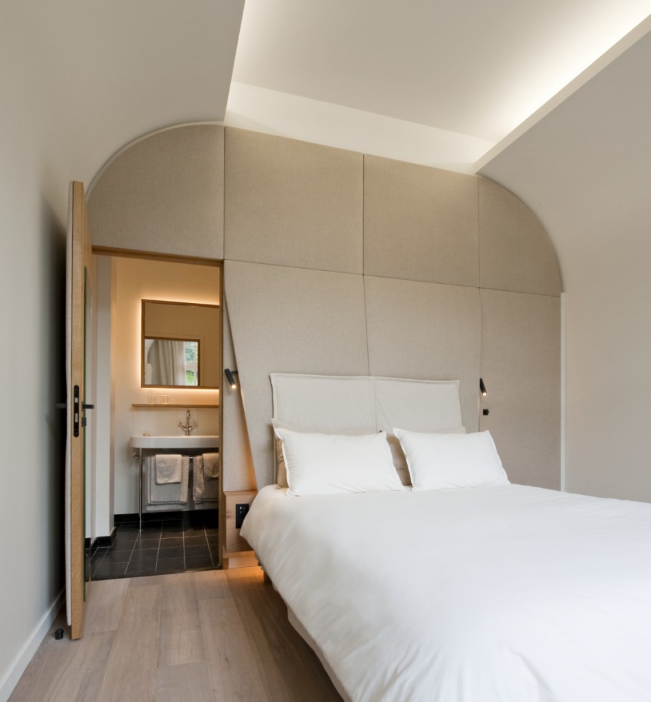 Les chambres de l'hôtel qui recréent l'esprit monial des lieux