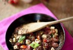 Poêlée de quinoa rouge au soja Tofinelle
