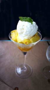 Ananas glace coco