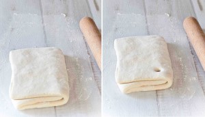 Comment réaliser une pâte feuilletée levée, le pliage