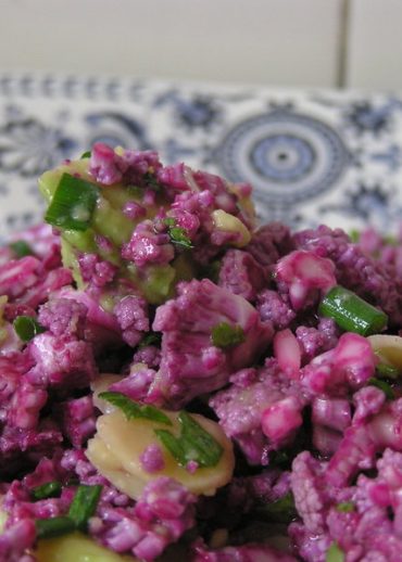 salade-chou-fleur-violet-avocat-recette