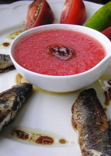 Ronde tomates aux sardines