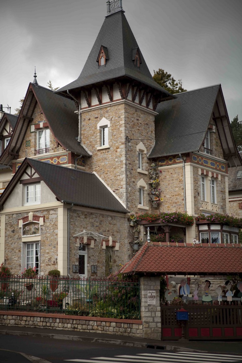 La villa témoin pour la vente des villas du quartier belle époque à Bagnoles de l'Orne