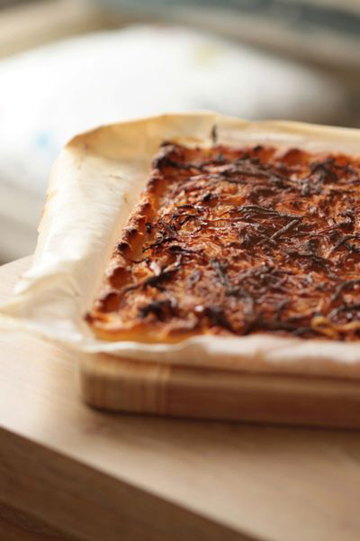 Un dessert facile et original pour éviter la tarte aux pommes : une pizza sucrée pour le dessert !