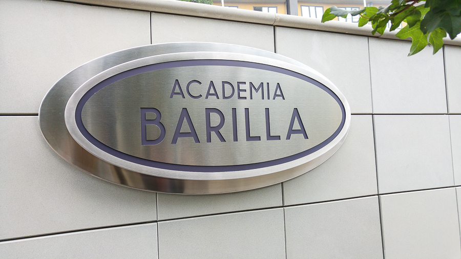 pâque d'entrée de l'Academia Barilla l'Ecole internationale de la cuisine des pâtes et italienne de Parme