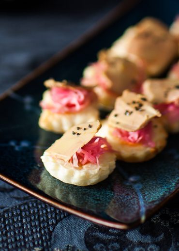 Tartelettees de foie gras©panierdesaison