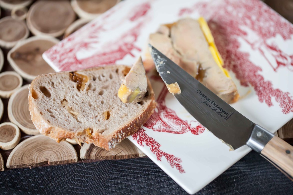 foie gras a la confiture de coing pain de la tour d'argent