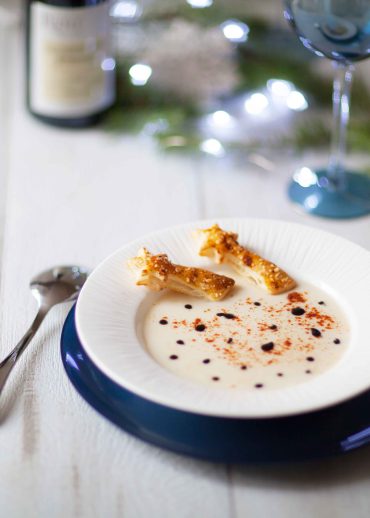 creme de chou fleurs au parmesan caviar liquide-21
