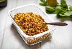 recette taboulé de chou-fleur au curcuma et au quinoa