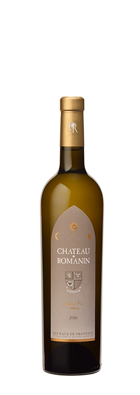 Bouteille de Grand Vin Blanc Château Romanin