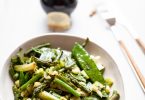 recette facile de légumes verts sautés au vinaigre balsamique à l'italienne