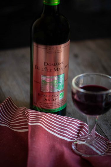 Vin rouge de Bordeaux du Domaine de l'Îles Margaux, Bordeaux