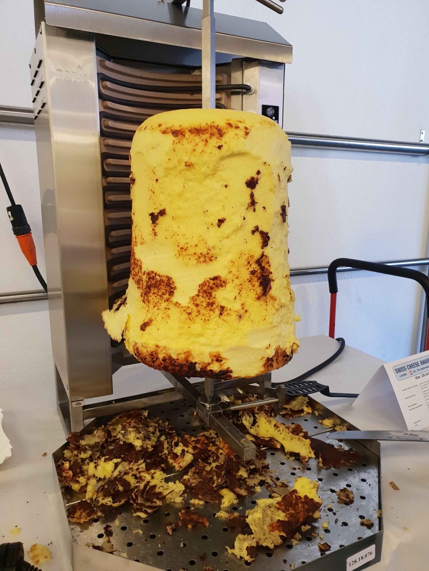 Gyro de fromage aux Swiss Cheese Awards 2018