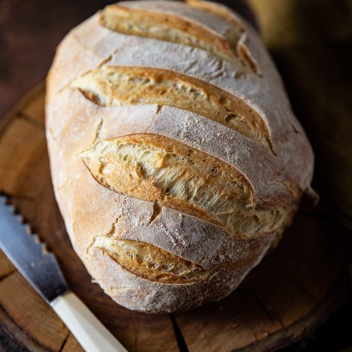 Recette de pain maison, à la farine blanche et à la levure