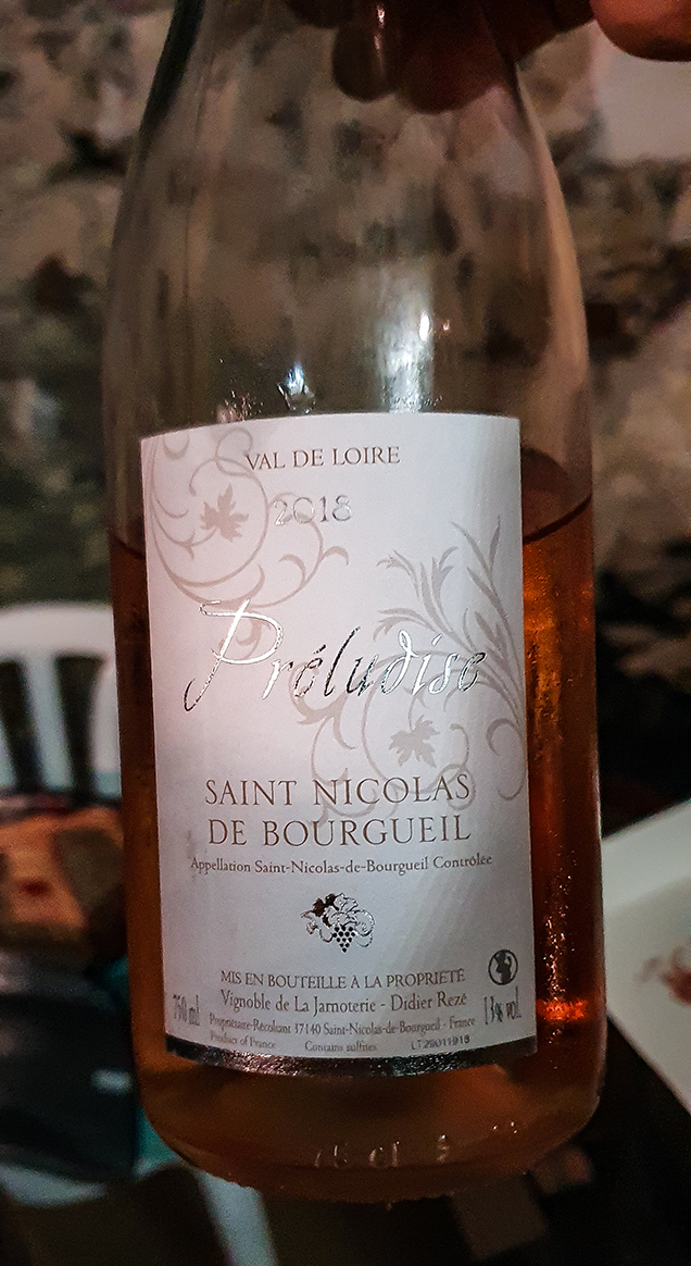 Rosé Préludise 2018 du Vignoble de la Jarnoterie