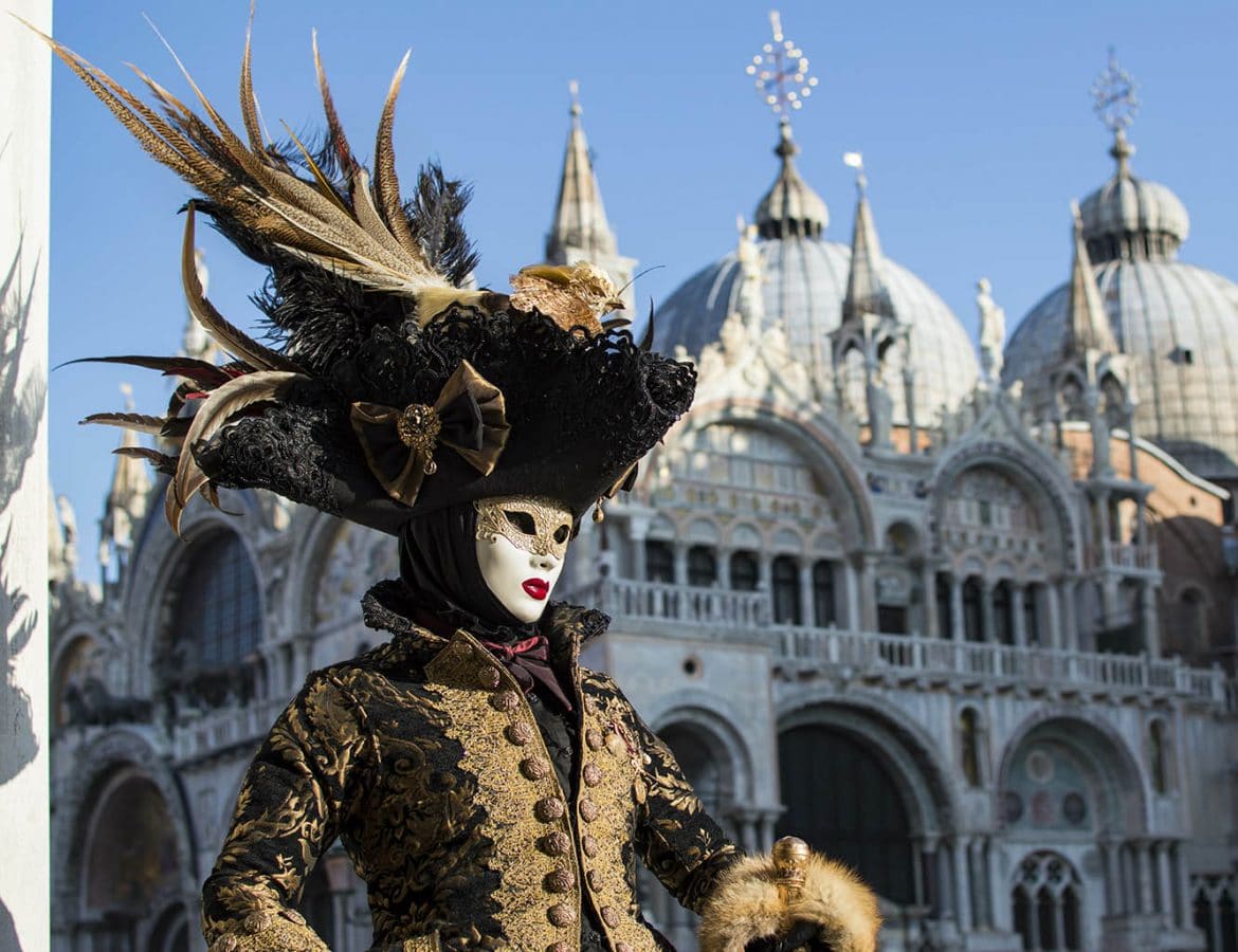 Masques au Carnaval de Venise