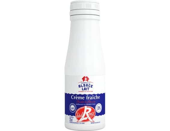 Crème fraîche label rouge IGP Alsace Lait