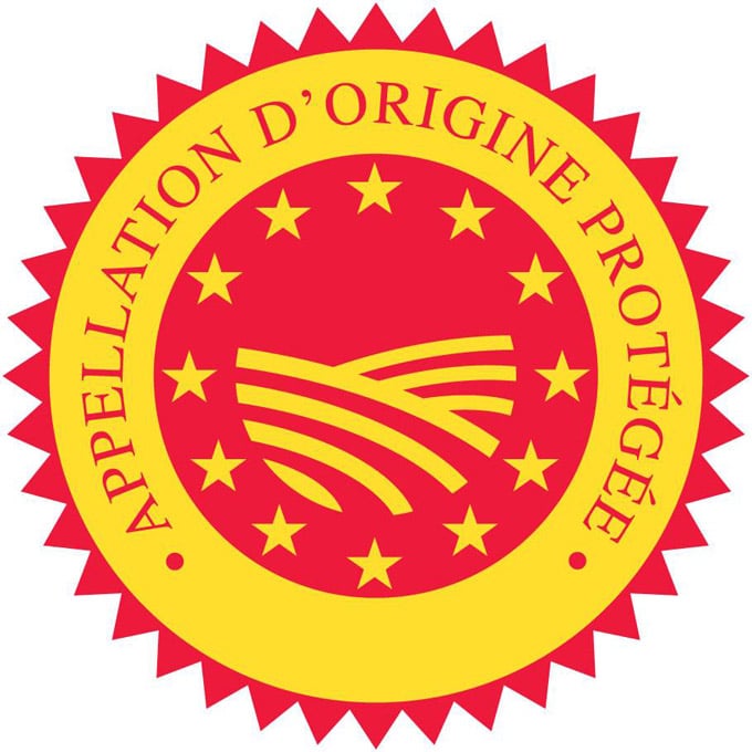 Logo européen de l'Appellation d'Origine Protégée