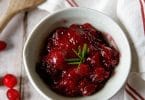 La recette de la sauce aux cranberries et orange