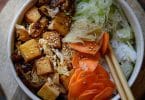 Ma recette de buddha bowl de tofu sauté au gingembre