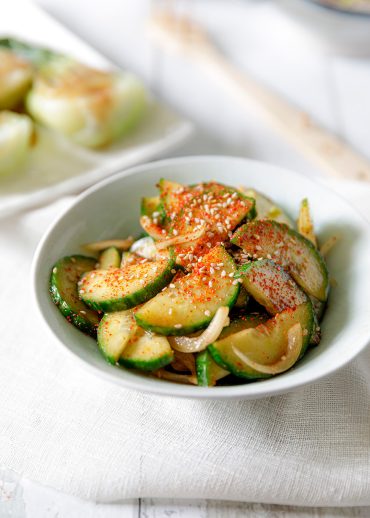 Salade de concombre à la coréenne, la recette facile