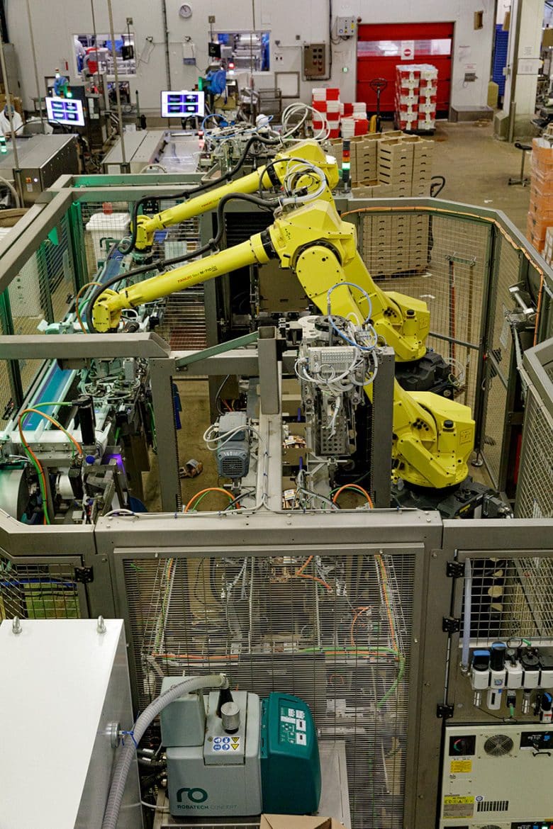 Robots de conditionnement chez Bahier