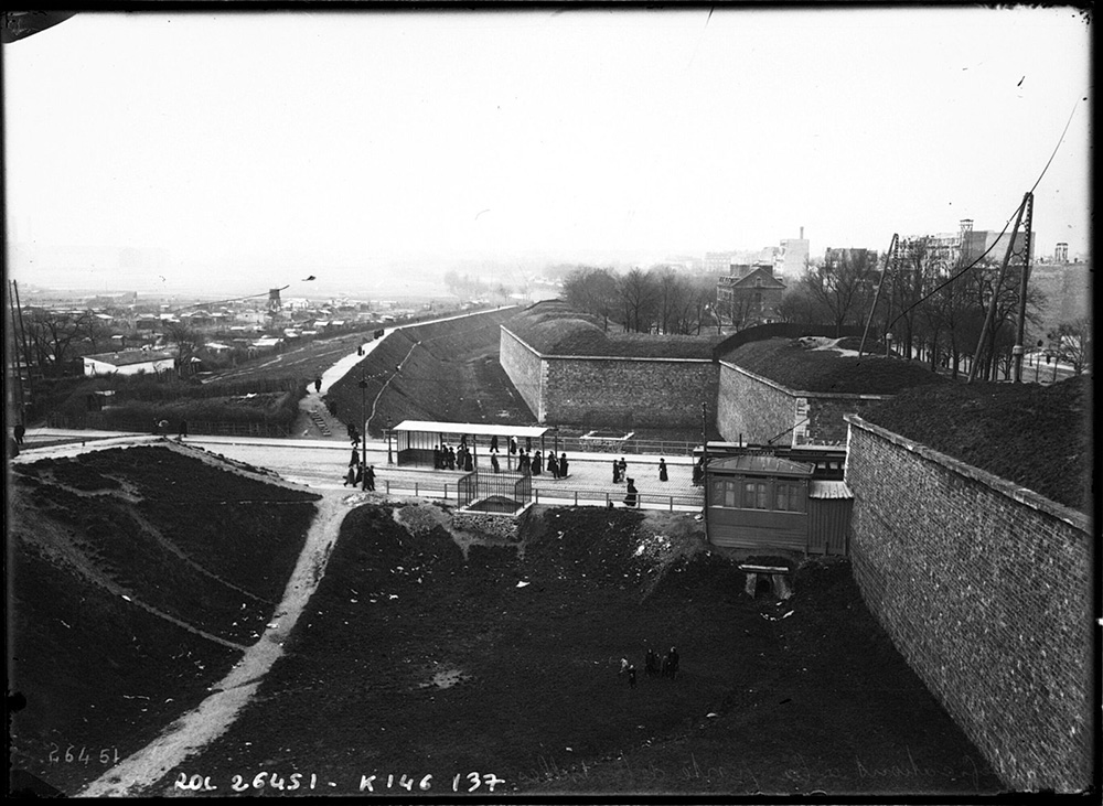 Les fortifications de la Porte de Versailles