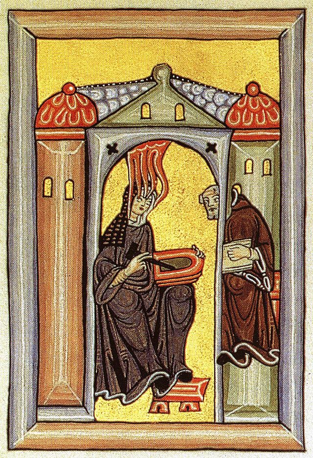 Hildegarde de Bingen, abbesse, mystique et docteur, a découvet les propriétés conservatrices du houblon pour la bière.