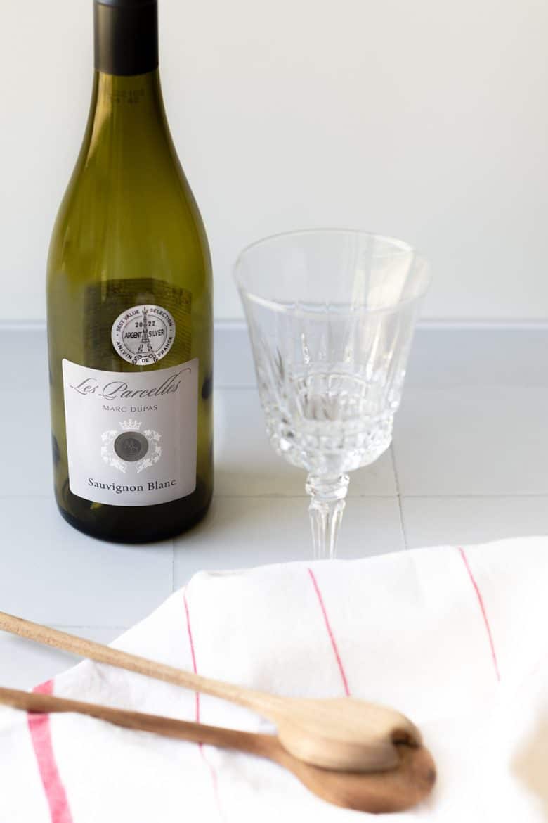 Les Parcelles, vin blanc mono cépage Sauvignon Blanc du domaine de Marc Dupas.