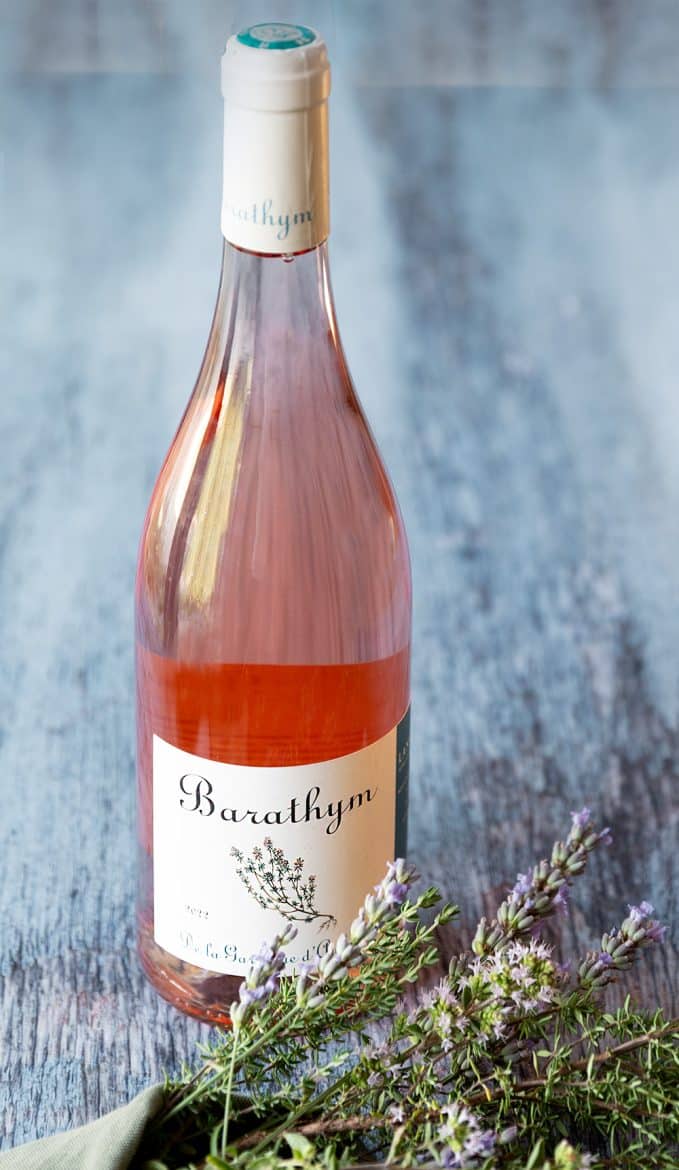 Vin rosé le Barathym, un vin de la maison D'Albenas, AOP Languedoc