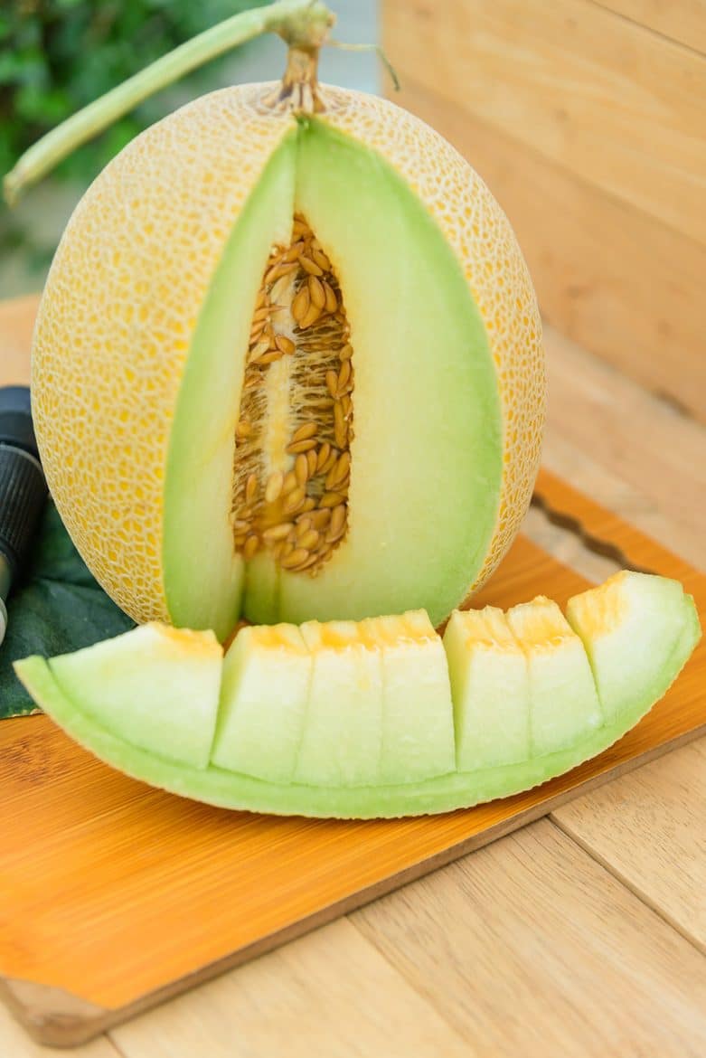 Melon galia, une variété de melon reticulus