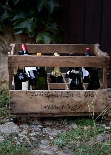 Une caisse des vins sélectionnés pour la foire aux vins Super U 2023