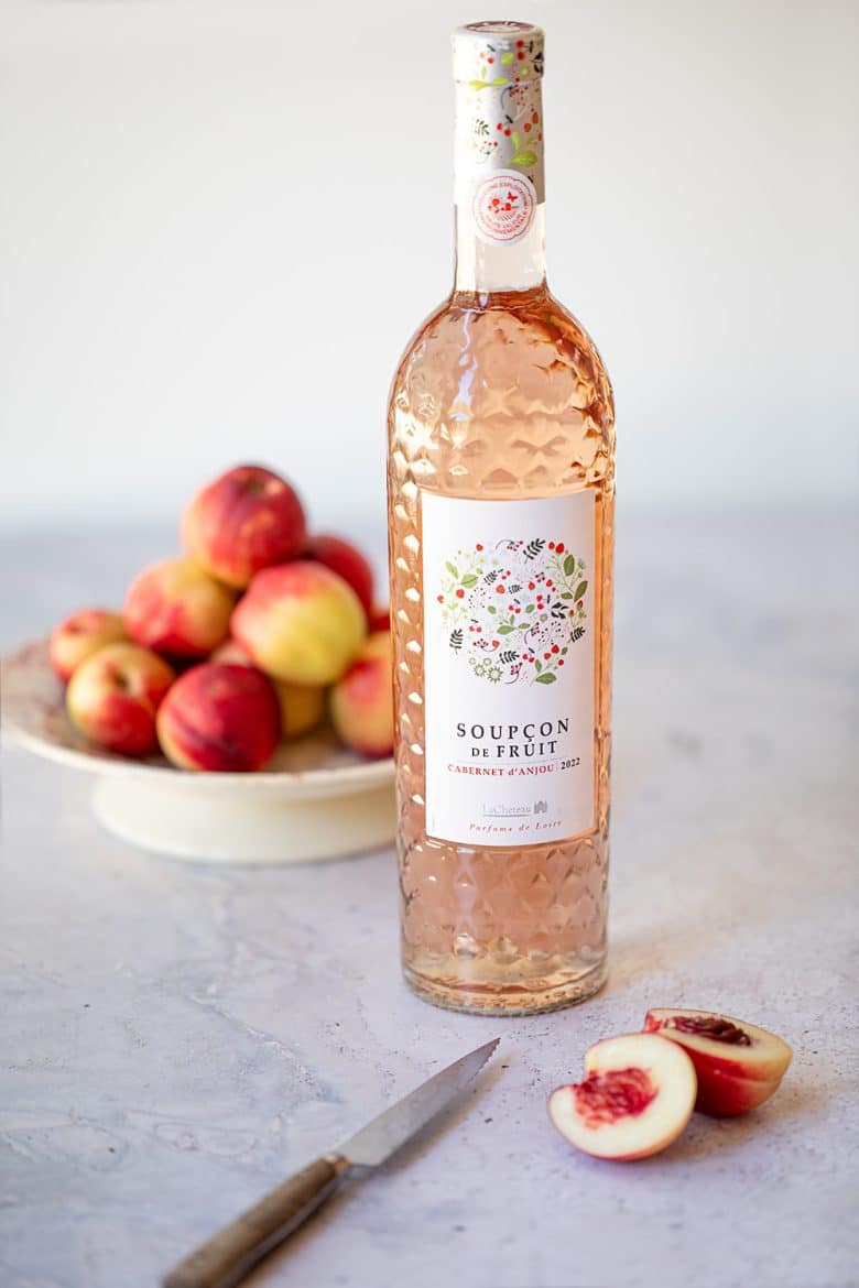 Vin rosé Cabernet d'Anjou de La Cheteau, Soupçon de fruits 2022